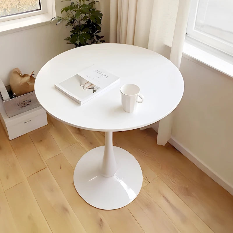 31.5 Mid Century Tulip Round Dining Table for 4 People